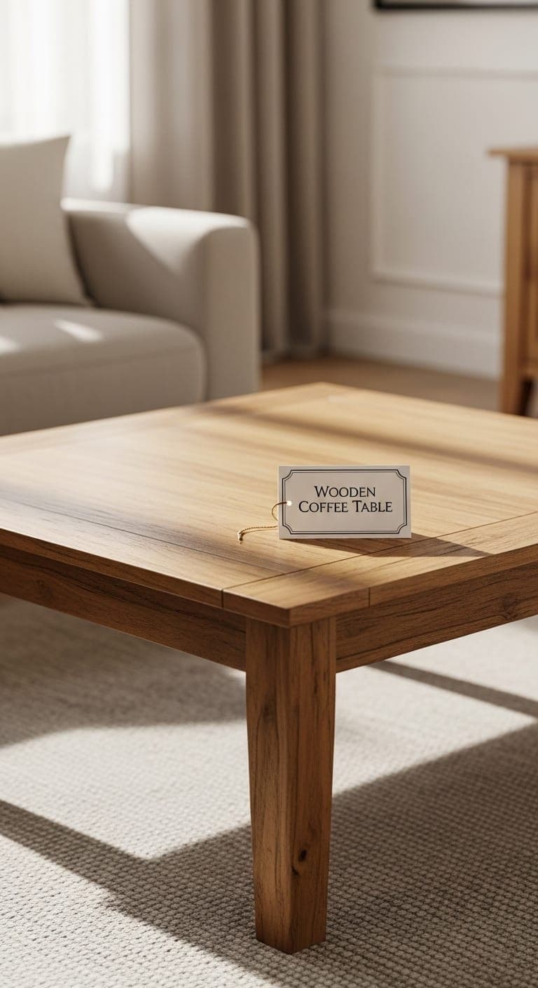 Wooden Coffee Table