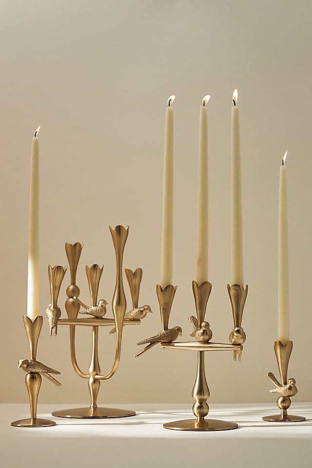 Regal Taper Candle Holder Set handcrafted Home Decor by J.S. CRAFT
